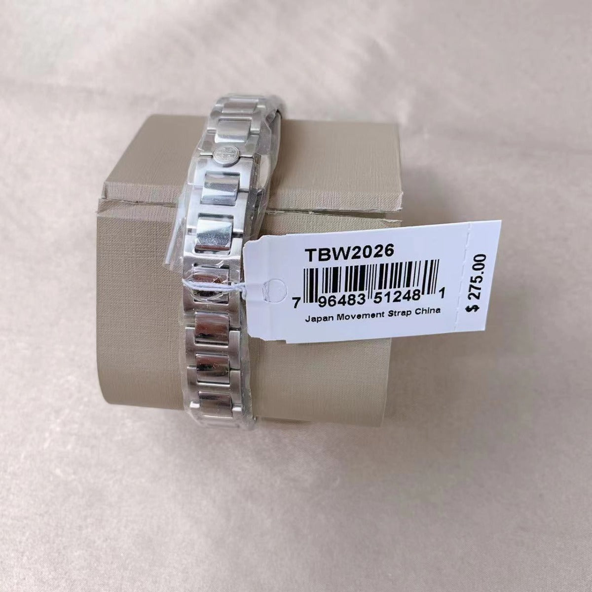 TORY BURCH TBW2026 IVORY DIAL TWO TONE BRACELET BAND GIGI 28 MM WOMENS WATCH TORY BURCH TBW2026 IVORY DIAL TWO TONE BRACELET BAND GIGI 28 MM WOMENS WATCH